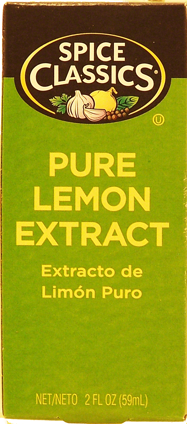 Spice Classics  extract, lemon pure lemon Full-Size Picture